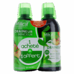 MILICAL DRAINEUR SLIMMING ULTRA PEACH GREEN TEA 2 BOTTLES OF 500ML