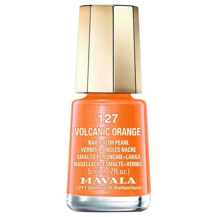 MINI COLOR NAIL POLISH VOLCANIC ORANGE 127 5ML