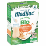 MODILAC MY ORGANIC MULTICEREAL CEREALS FOR 6 MONTHS 250G