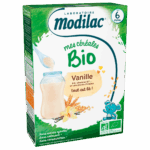 MODILAC MY CEREALS ORGANIC VANILLA 6 MONTHS 250G