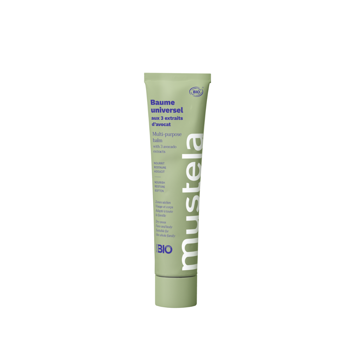 MUSTELA BABY ORGANIC UNIVERSAL BALM WITH 3 AVOCADO EXTRACTS 75ML