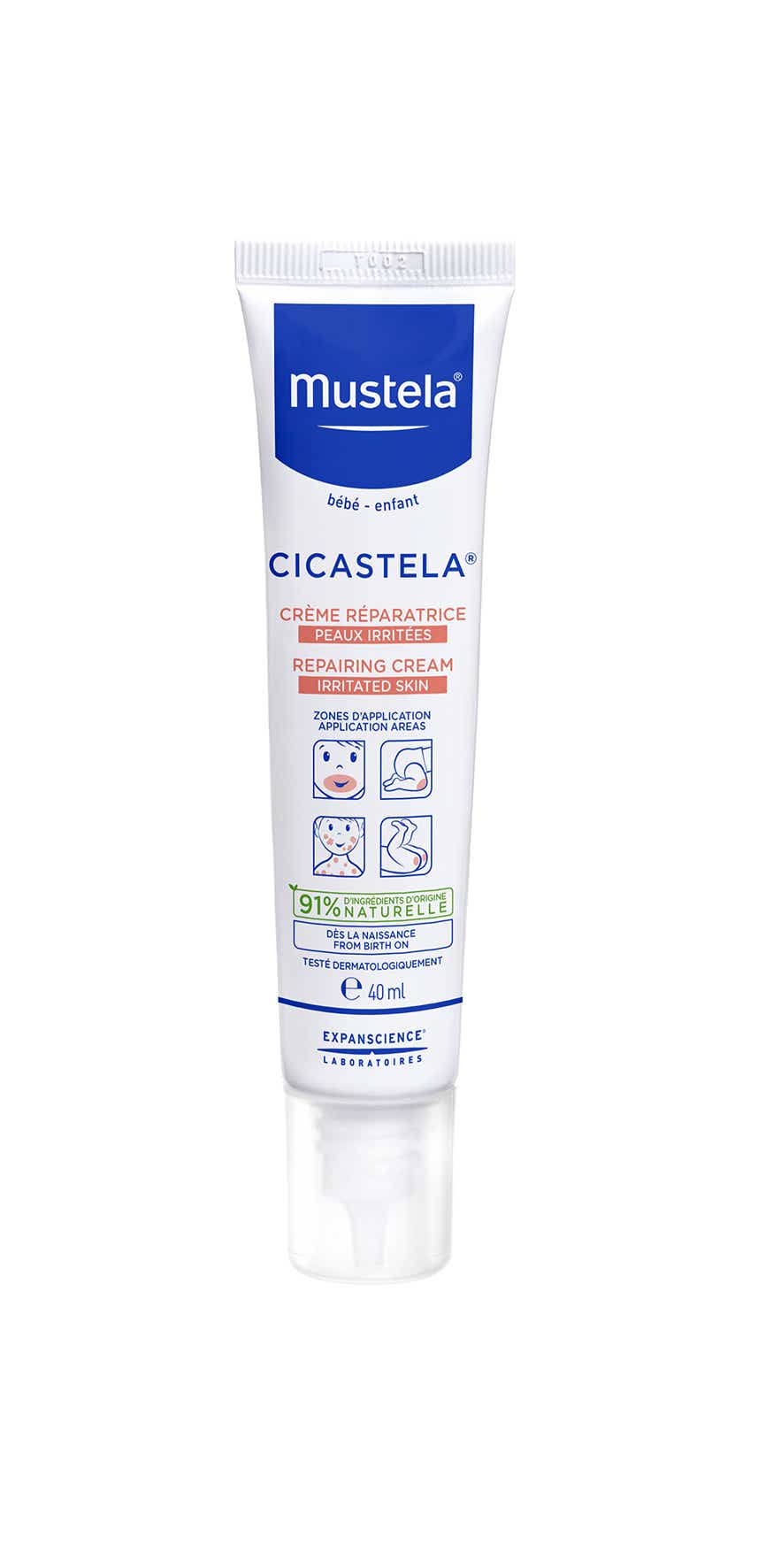 MUSTELA BEBE SHEAR REPAIR CREAM 40ML