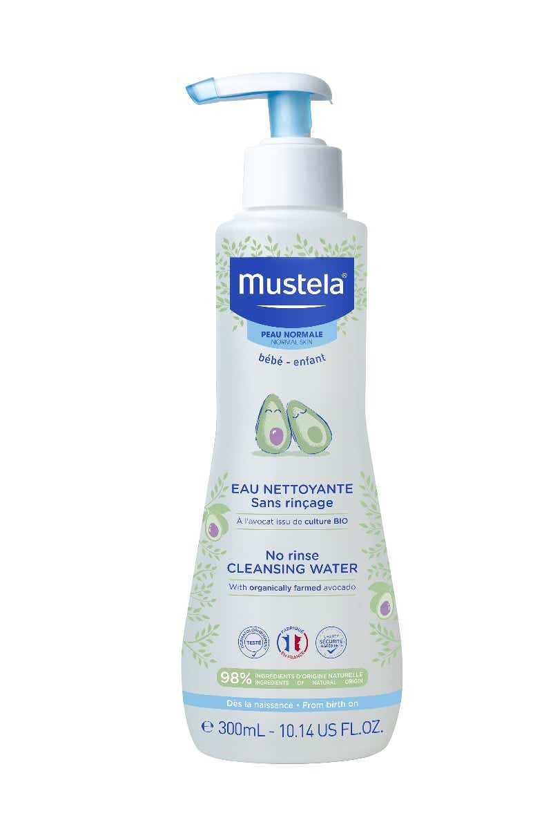MUSTELA BEBE NO-RINSE AVOCADO CLEANSING WATER NORMAL SKIN 300ML
