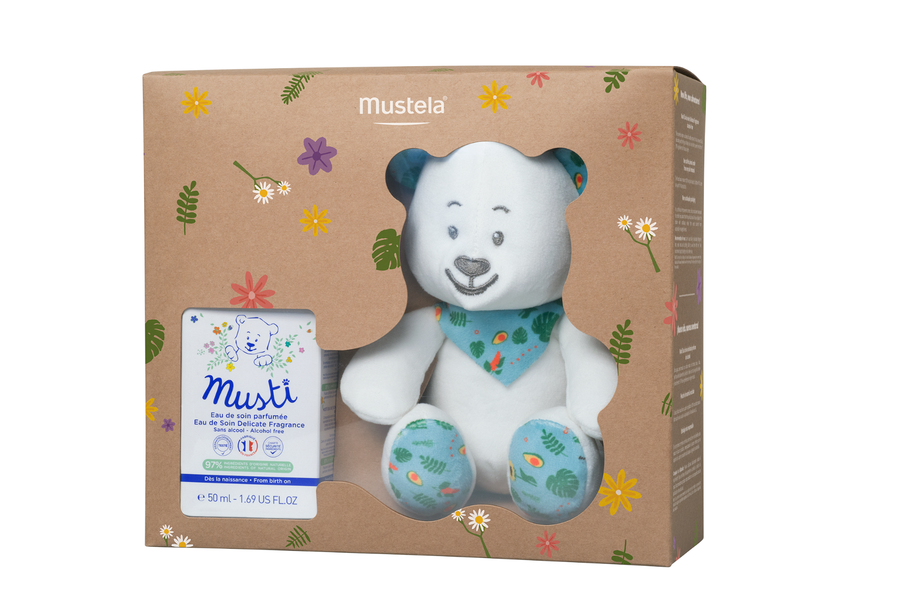 MUSTELA BEBE MUSTI PERFUME CARE WATER BOX 50ML PLUSH