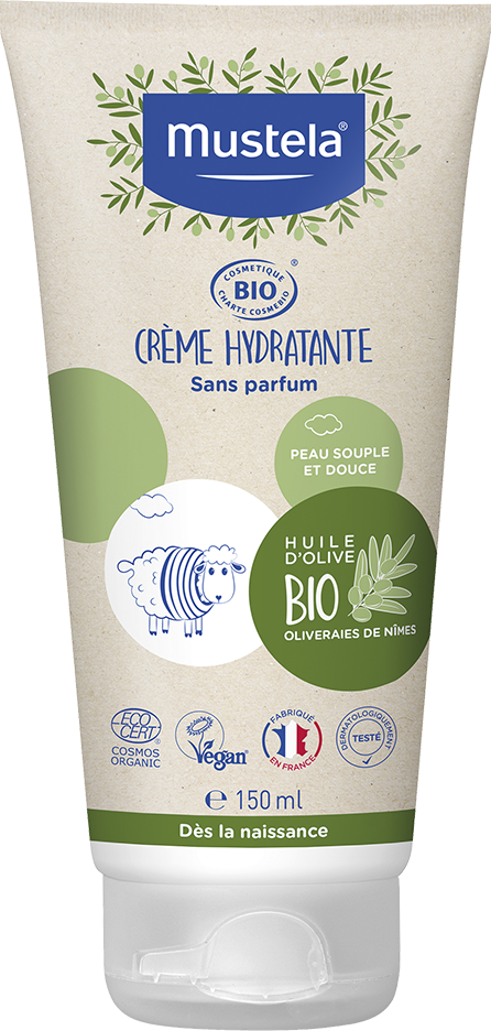 MUSTELA ORGANIC MOISTURIZING CREAM 150 ML