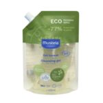 MUSTELA ECO REFILL ORGANIC BODY AND HAIR WASHING GEL 400ML