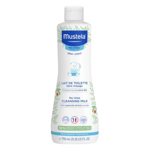 MUSTELA RINSE-FREE TOILET MILK 750 ML