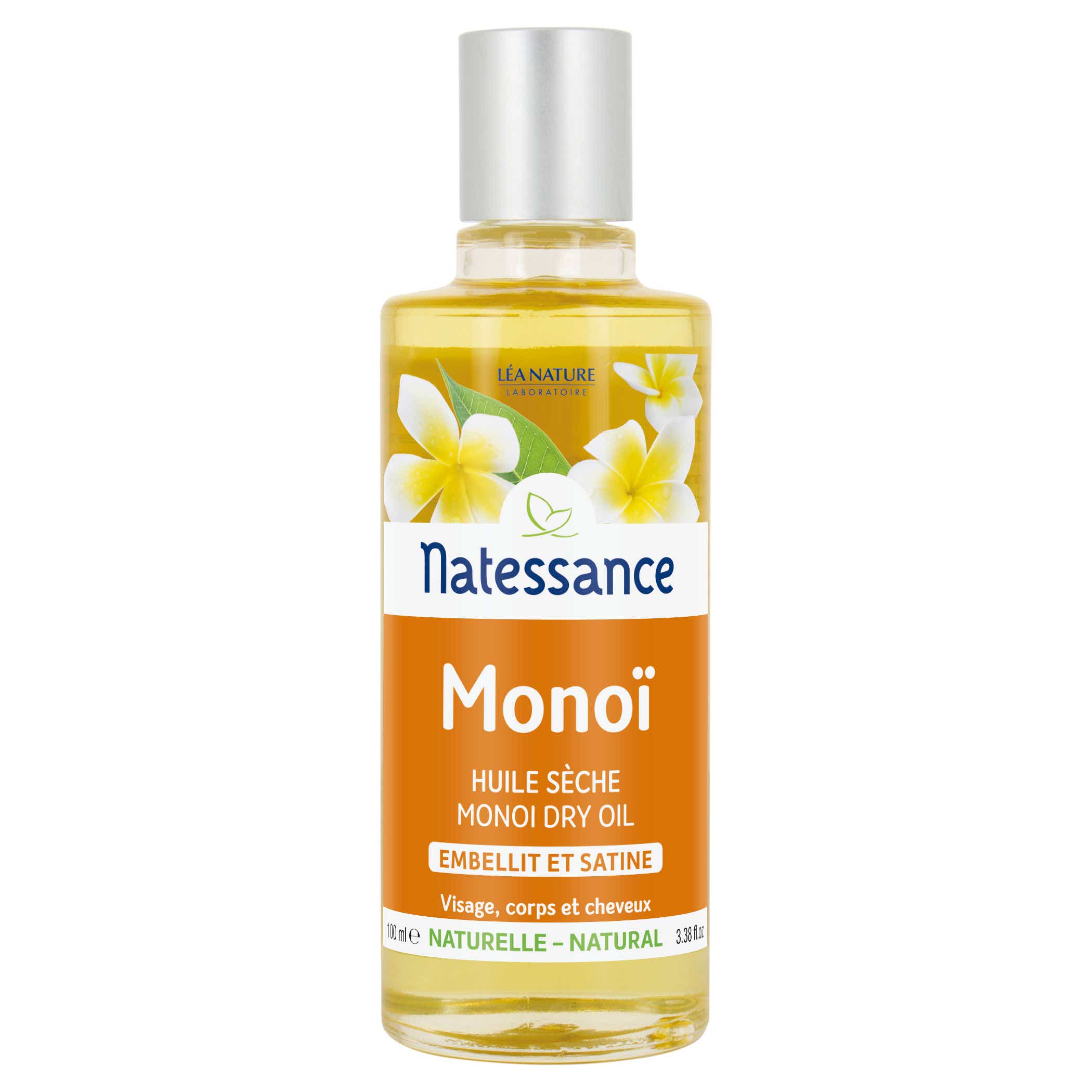NATESSANCE DRY OIL WITH MONOI FACE BODY AND HAIR 100ML