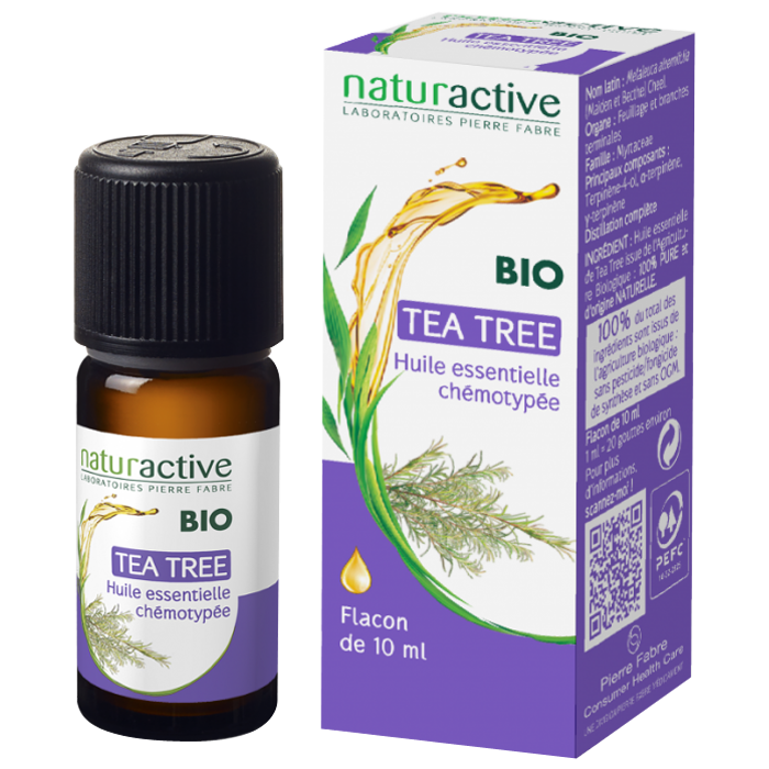 NATURACTIVE ORGANIC TEA TREE ESSENTIAL OIL 10ML