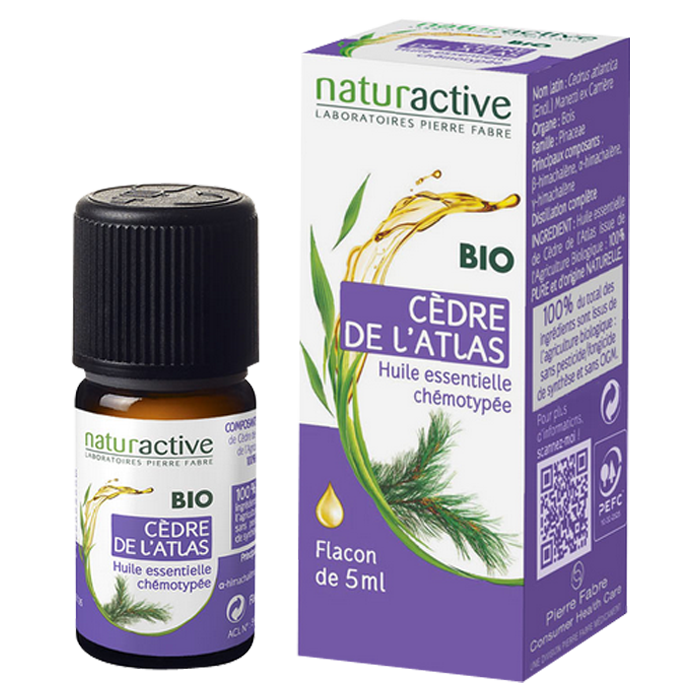 NATURACTIVE ORGANIC ATLAS CEDAR ESSENTIAL OIL 5ML