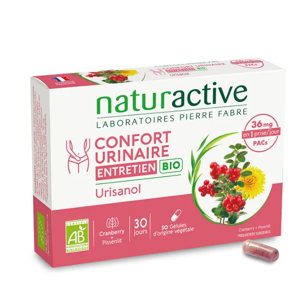 NATURACTIVE URISANOL CAPSULES 30 CAPSULES