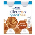 NESTLE HEALTH SCIENCE CLINUTREN HP HC NUTRIENT CARAMEL 4 BOTTLES OF 200ML
