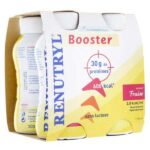 NESTLE HEALTH SCIENCE RENUTRYL BOOSTER STRAWBERRY FLAVOR 4 BOTTLES OF 300ML