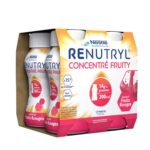 NESTLE HEALTH SCIENCE RENUTRYL FRUITY CONCENTRATE STRAWBERRY FLAVOR 4X200ML