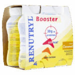 NESTLE HEALTH SCIENCE RENUTRYL CONCENTRATE CARAMEL FLAVOR 4 BOTTLES OF 300ML