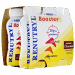 NESTLE HEALTH SCIENCE RENUTRYL CONCENTRATE CHOCOLATE FLAVOR 4 BOTTLES OF 300ML