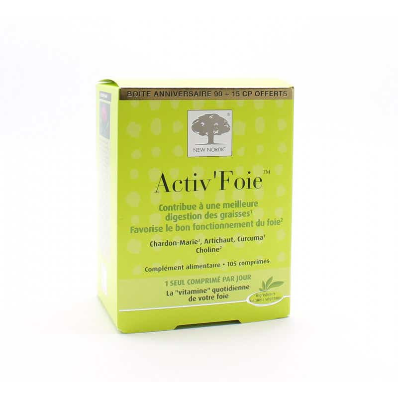 NEW NORDIC ACTIV LIVER 90 15 TABLETS