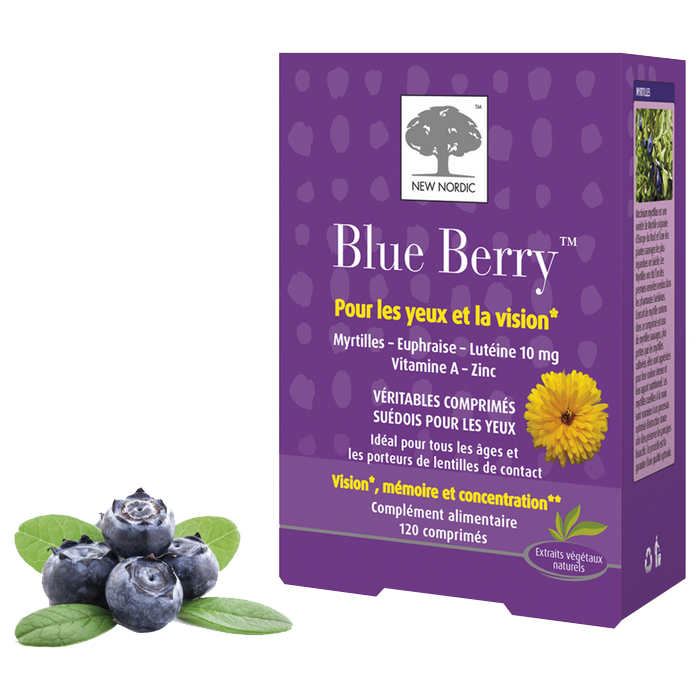 NEW NORDIC BLUE BERRY 120 TABLETS