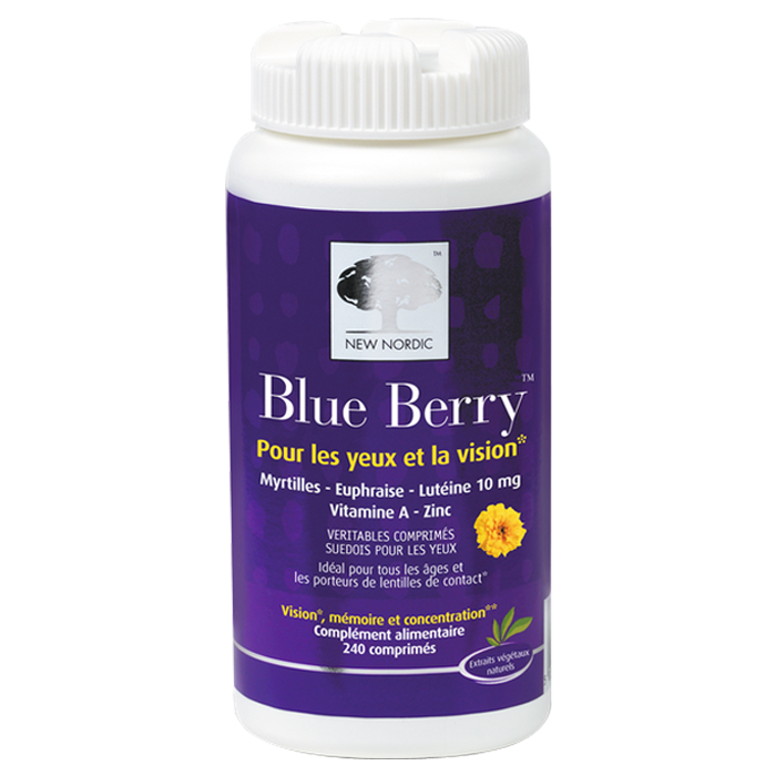 NEW NORDIC BLUE BERRY 240 TABLETS