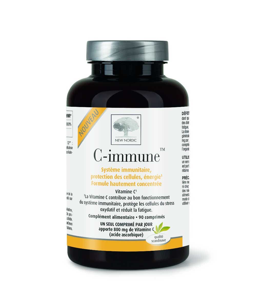 NEW NORDIC C IMMUNE VITAMIN C IMMUNE SYSTEM CELL PROTECTION AND ENERGY 90 TABLETS