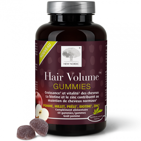 NEW NORDIC HAIR VOLUME 60 GUM