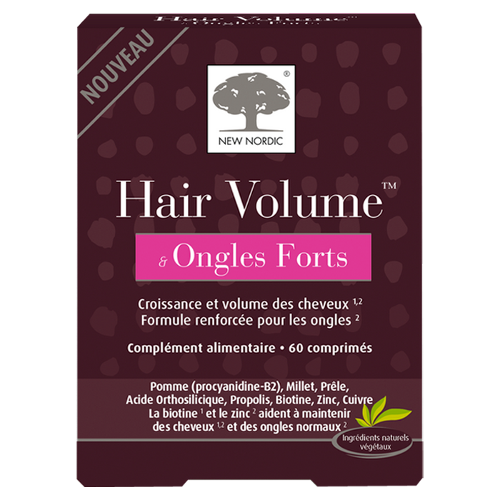 NEW NORDIC HAIR VOLUME STRONG NAILS 60 TABLETS