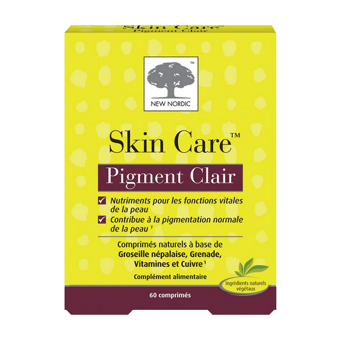 NEW NORDIC SKIN CARE LIGHT PIGMENT 60 TABLETS