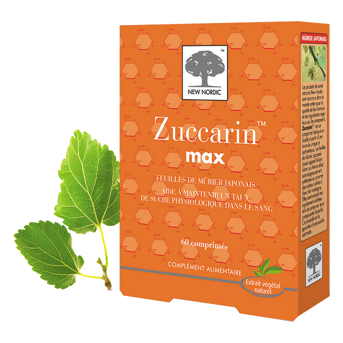 NEW NORDIC ZUCCARIN MAX 60 TABLETS