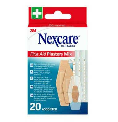 NEXCARE MIXED FIRST AID DRESSINGS ASSORTMENT OF 20 DRESSINGS