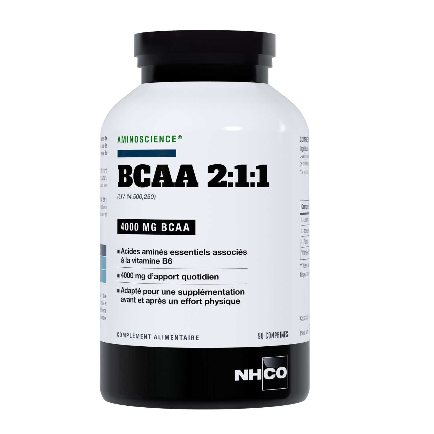 NHCO BCAA 2 1 1 90 TABLETS