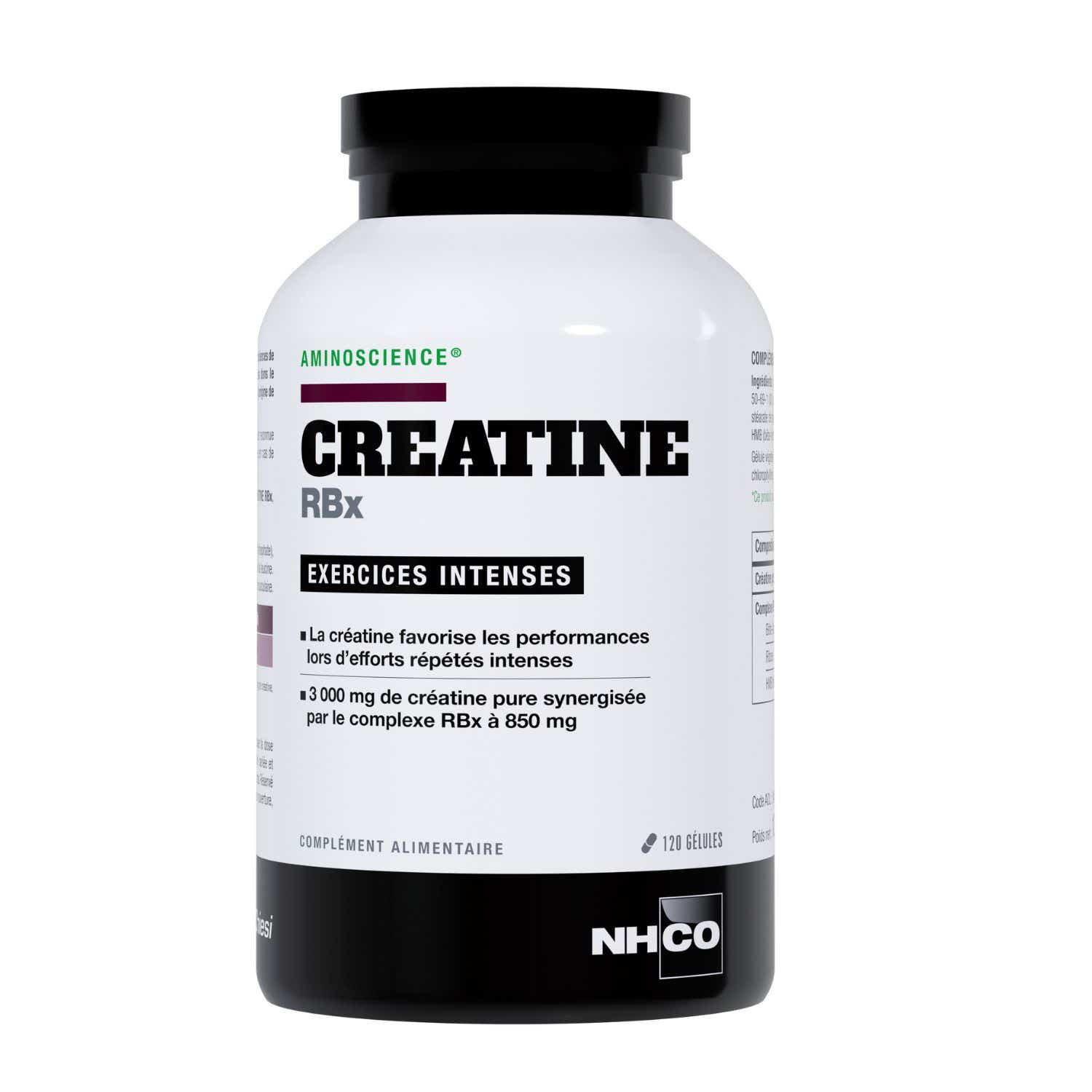 NHCO CREATINE RBX 120 CAPSULES