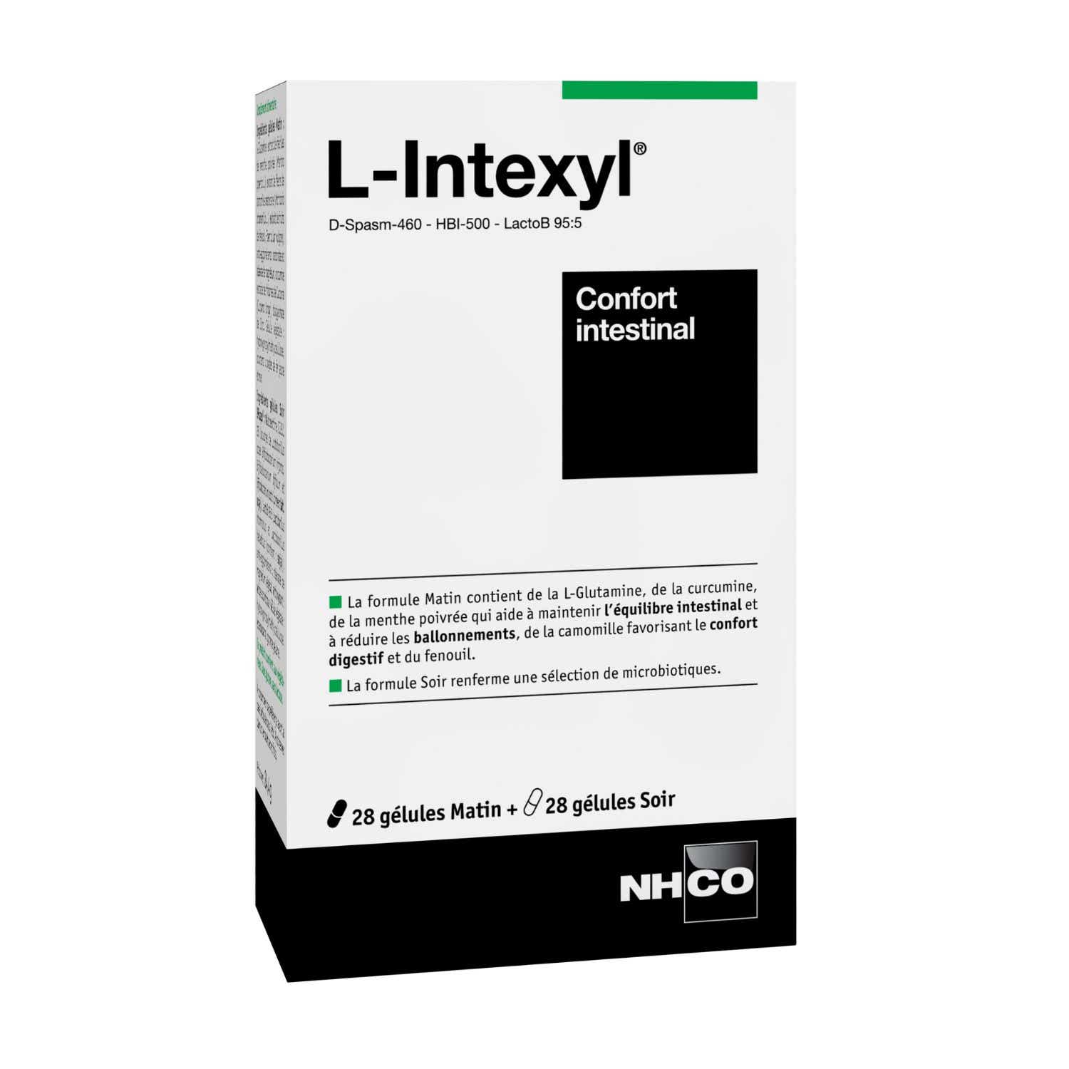 NHCO L INTEXYL 2X28 CAPSULES