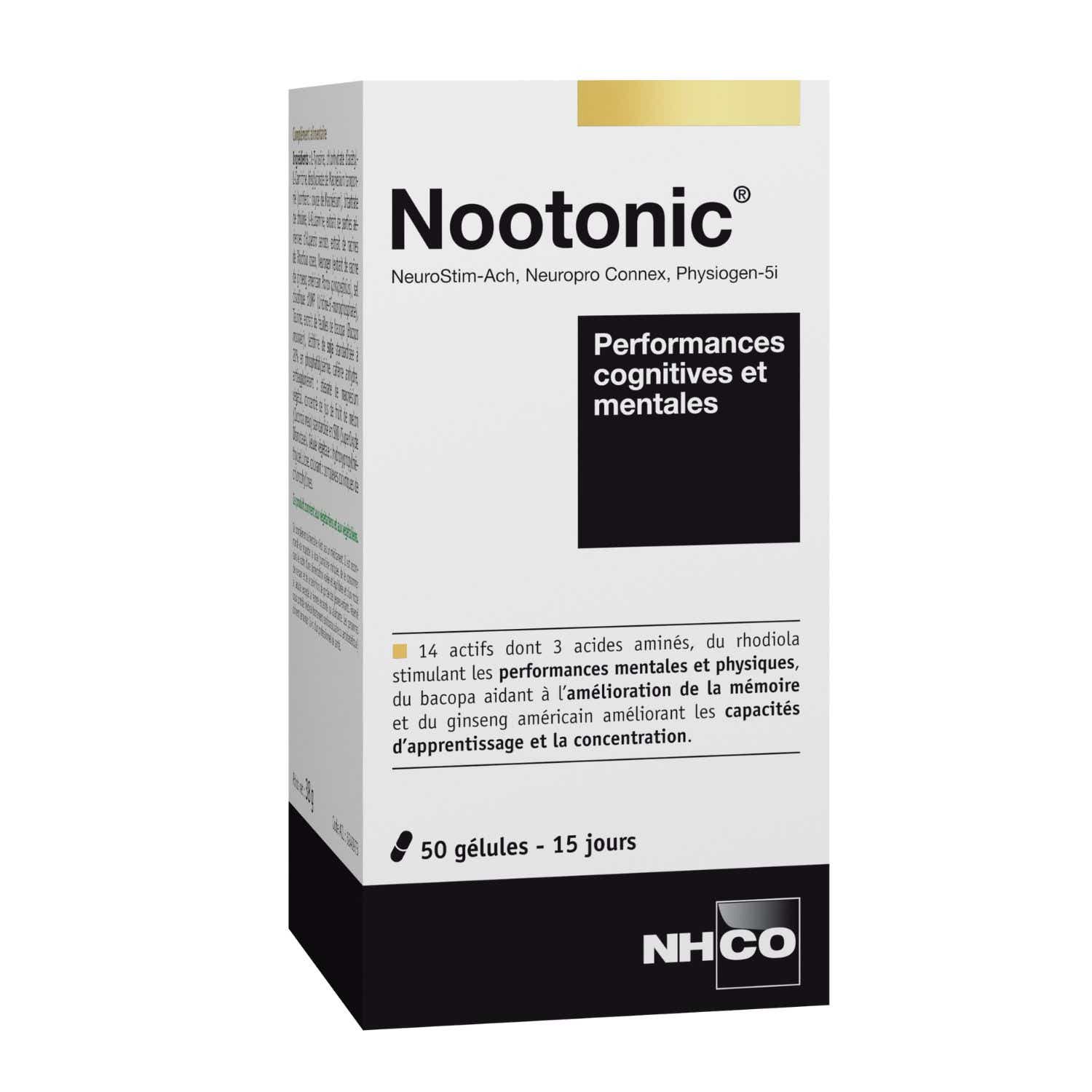 NHCO NOOTONIC MENTAL PERFORMANCE 50 CAPSULES