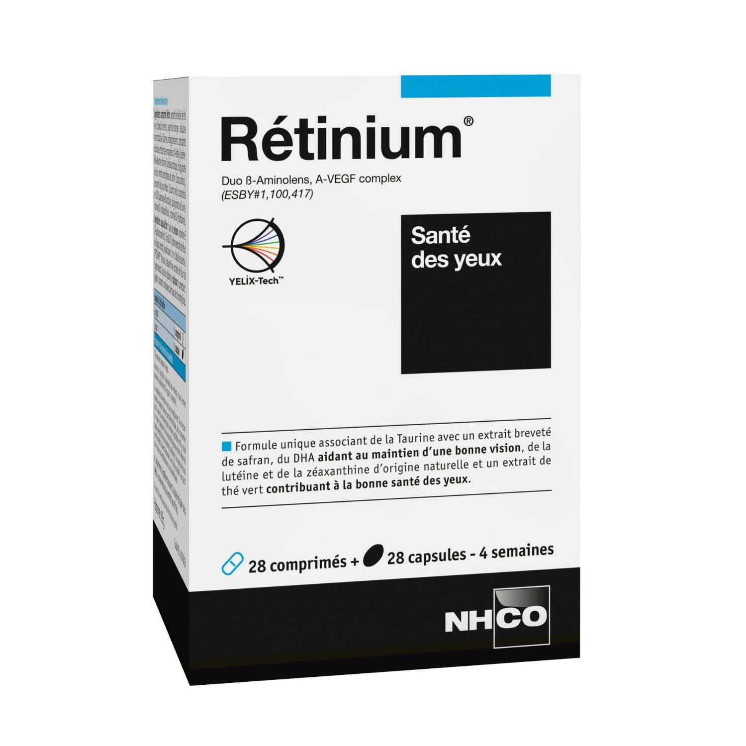 NHCO RETINUM EYE HEALTH 28 CAPSULES
