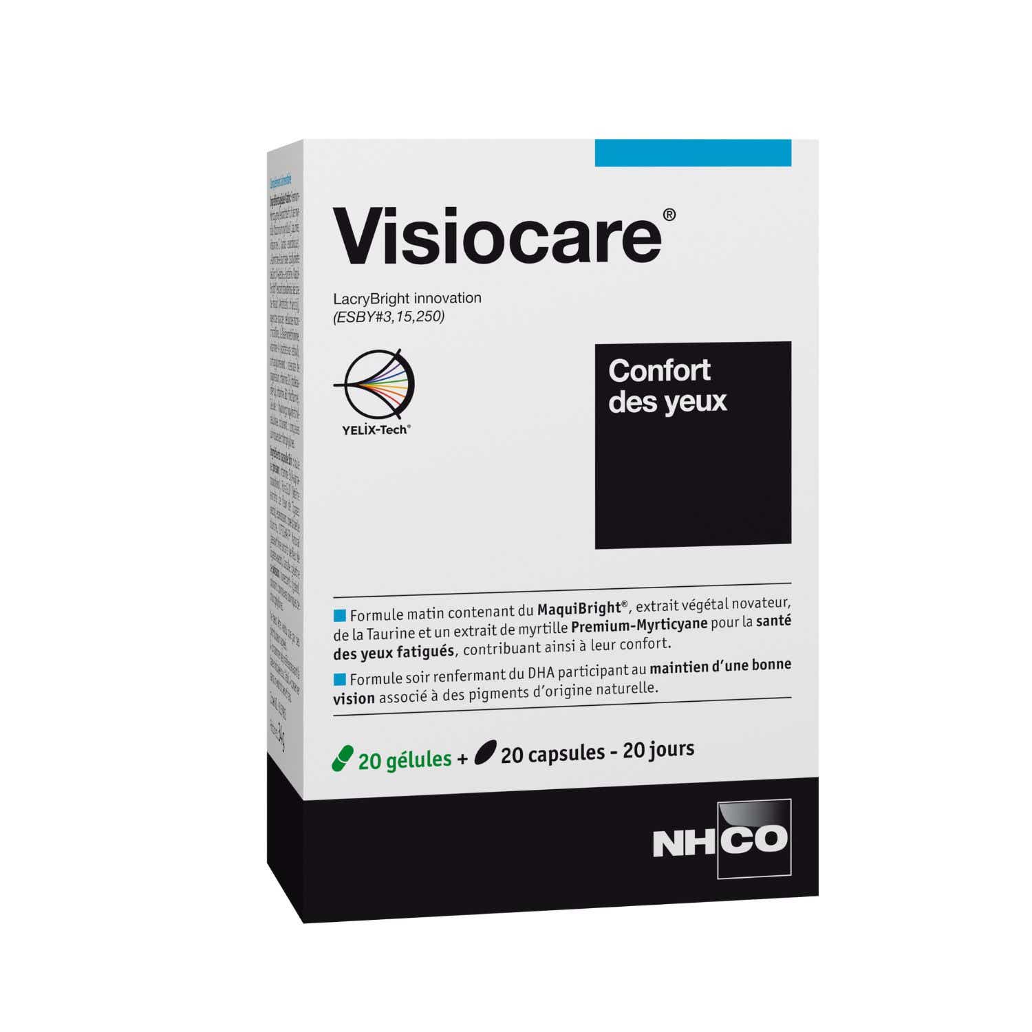 NHCO VISIOCARE EYE COMFORT 20 CAPSULES GREENCAPS 20 CAPSULES