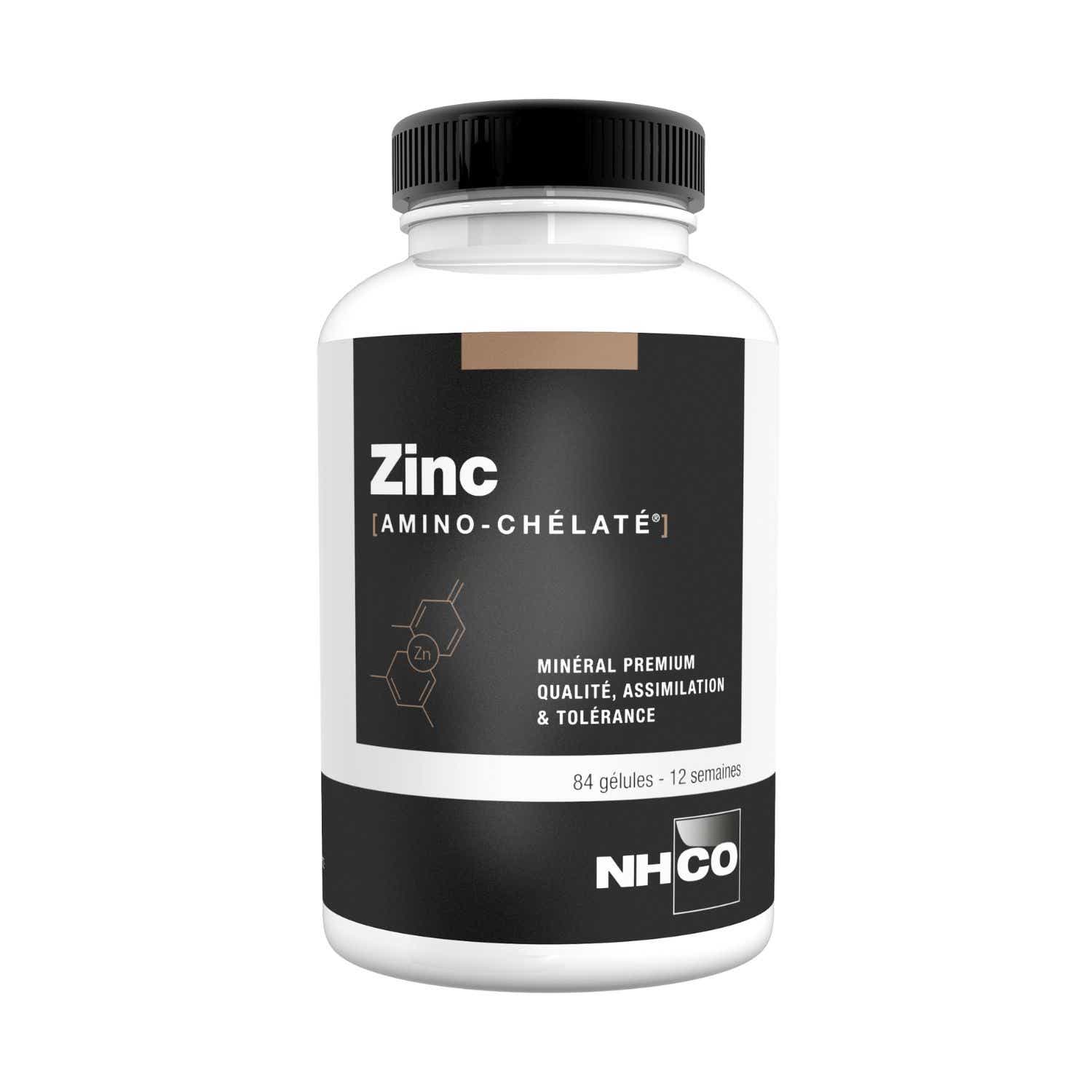 NHCO ZINC AMINO CHELATE 84 VEGETABLE CAPSULES