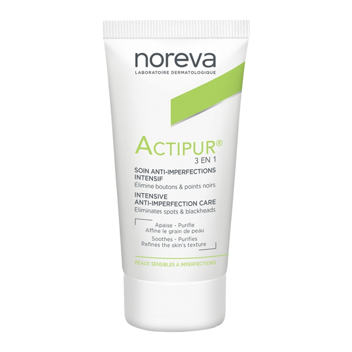 NOREVA ACTIPUR ANTI-IMPERFECTION CARE INTENSIVE CORRECTOR 3 IN 1 30ML