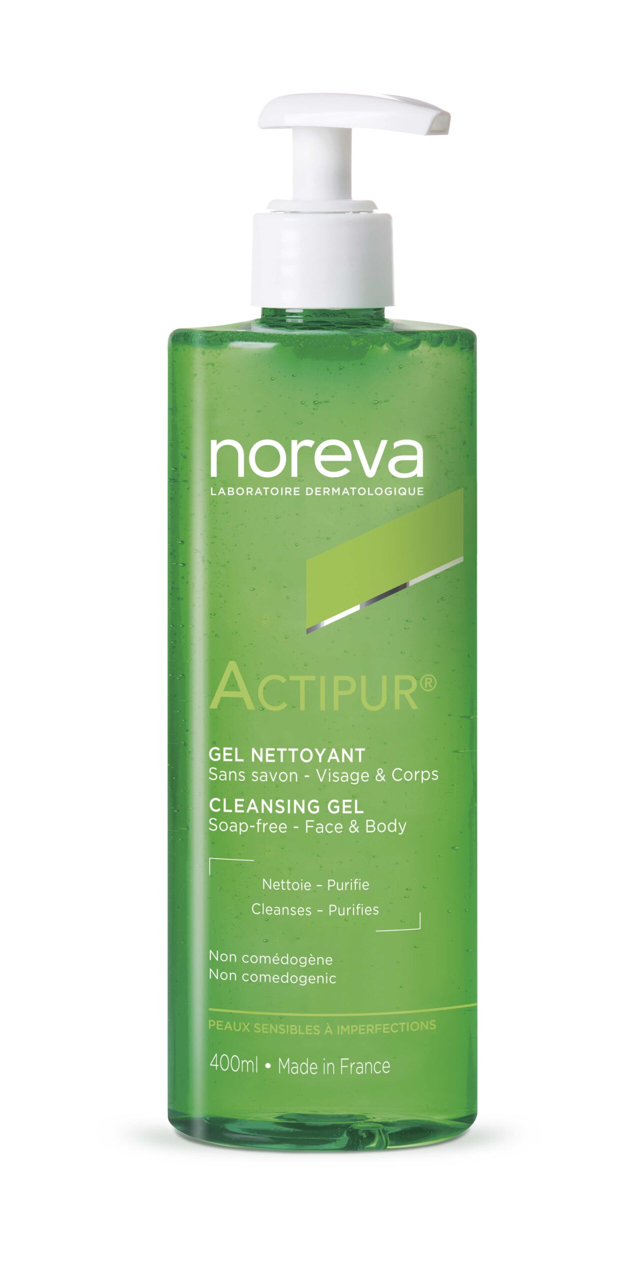 NOREVA ACTIPUR SYNDET CLEANSING GEL 400ML