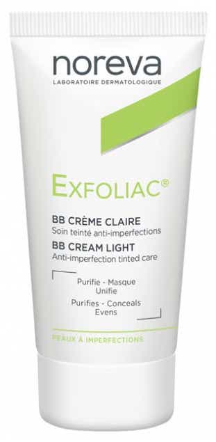 NOREVA EXFOLIAC BB CLEAR CREAM SKIN WITH IMPERFECTIONS 30ML