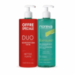 NOREVA EXFOLIAC GENTLE FOAMING GEL FOR FACE AND BODY SKIN WITH IMPERFECTIONS 2X400ML