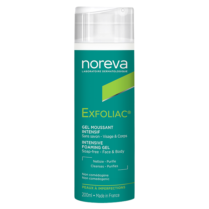 NOREVA EXFOLIAC INTENSIVE FOAMING GEL 200ML