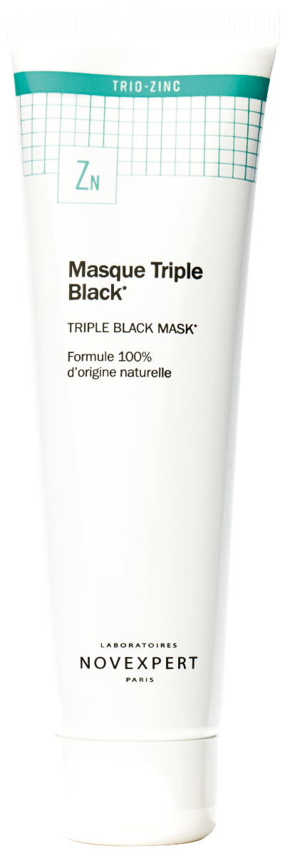 NOVEXPERT TRIO ZINC TRIPLE BLACK MATTIFYING AND PURIFYING MASK 70ML