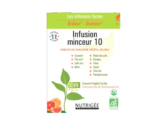 NUTRIGEE ORGANIC SLIMMING INFUSION 10 30 BAGS