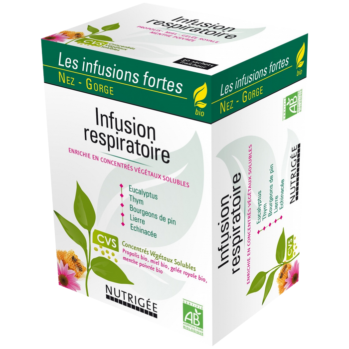 NUTRIGEE ORGANIC RESPIRATORY INFUSION 30 BAGS