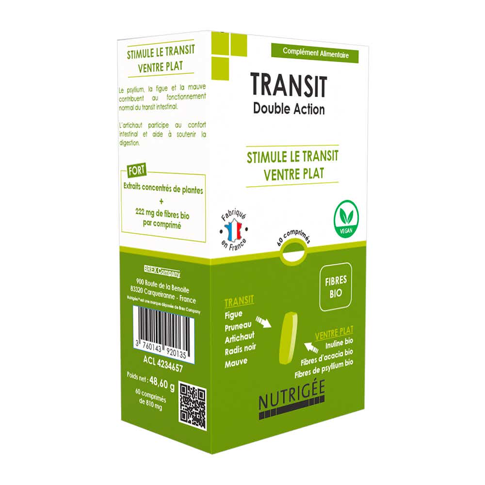 NUTRIGEE TRANSIT DOUBLE ACTION 60 TABLETS HTML