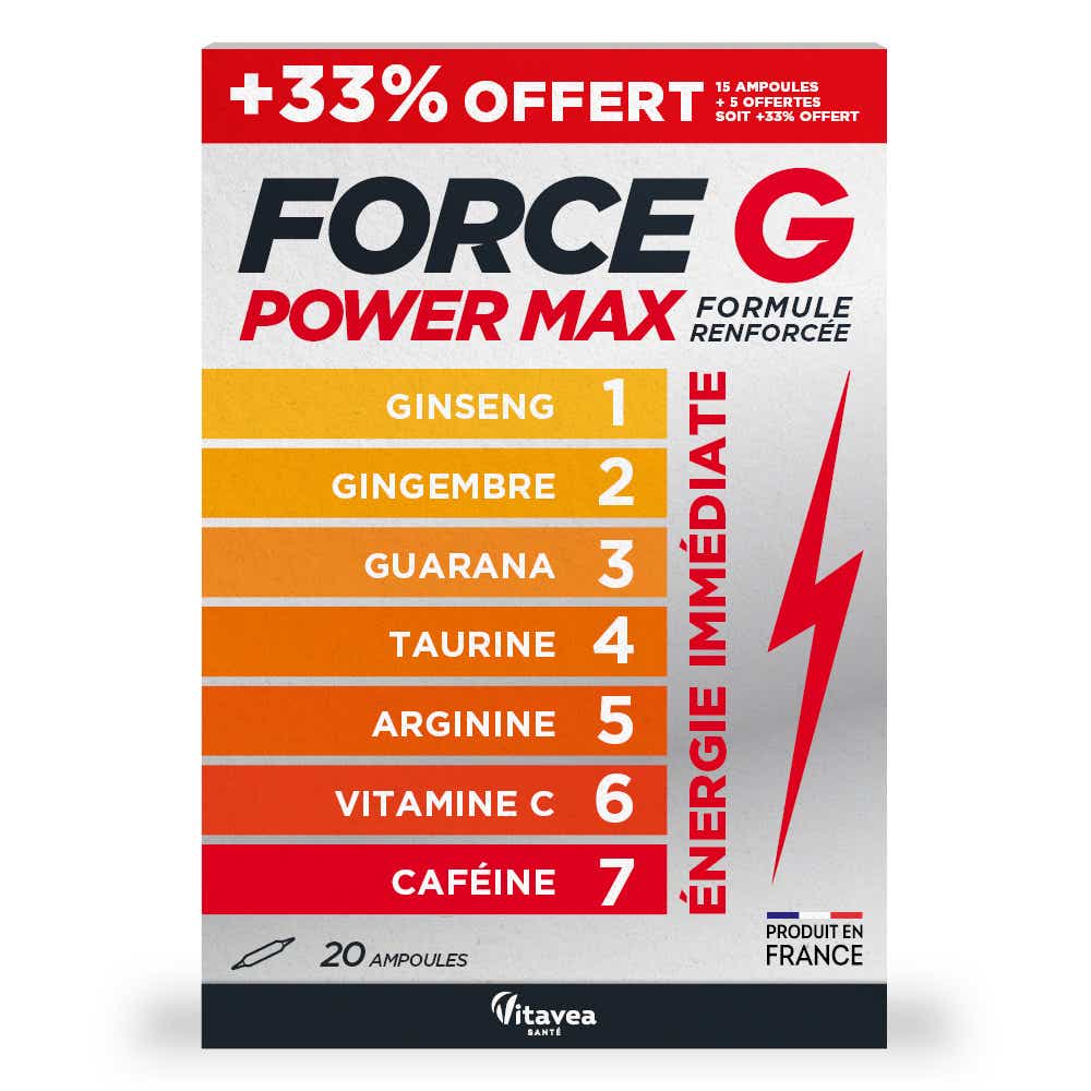 NUTRISING FORCE G BOOSTER SHOT 20 BULBS