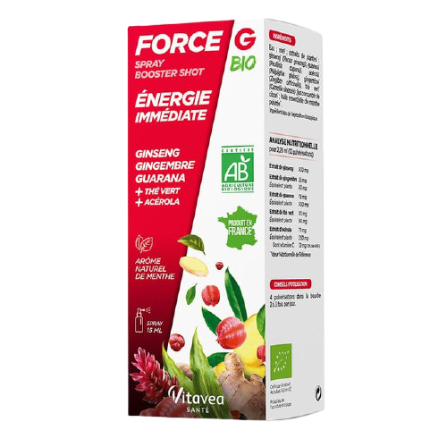 NUTRISANT FORCE G SPRAY BOOSTER ORGANIC 15ML
