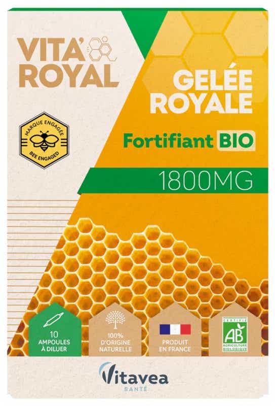 NUTRIENT HIGH CONCENTRATION ORGANIC ROYAL JELLY 10 BULBS