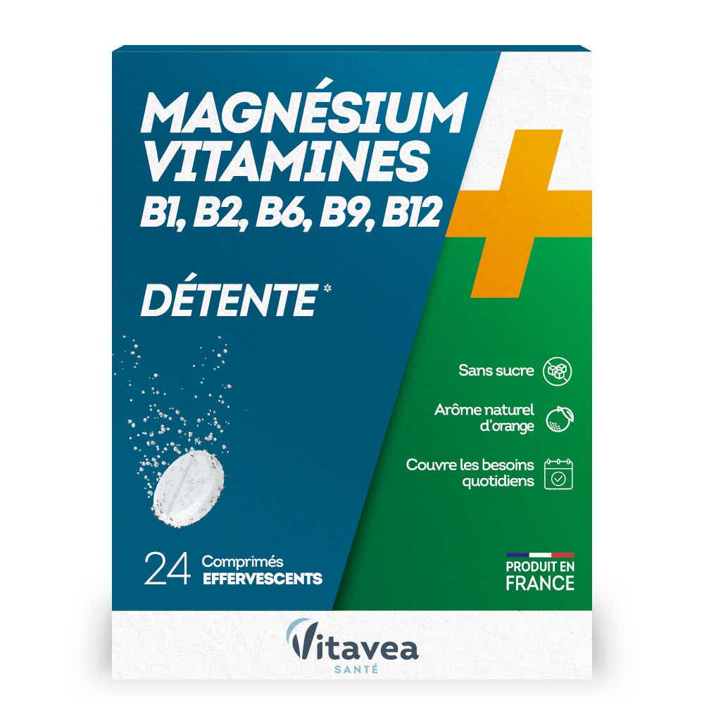 NUTRISING MAGNESIUM VITAMINS B1 B2 B6 24 TABLETS