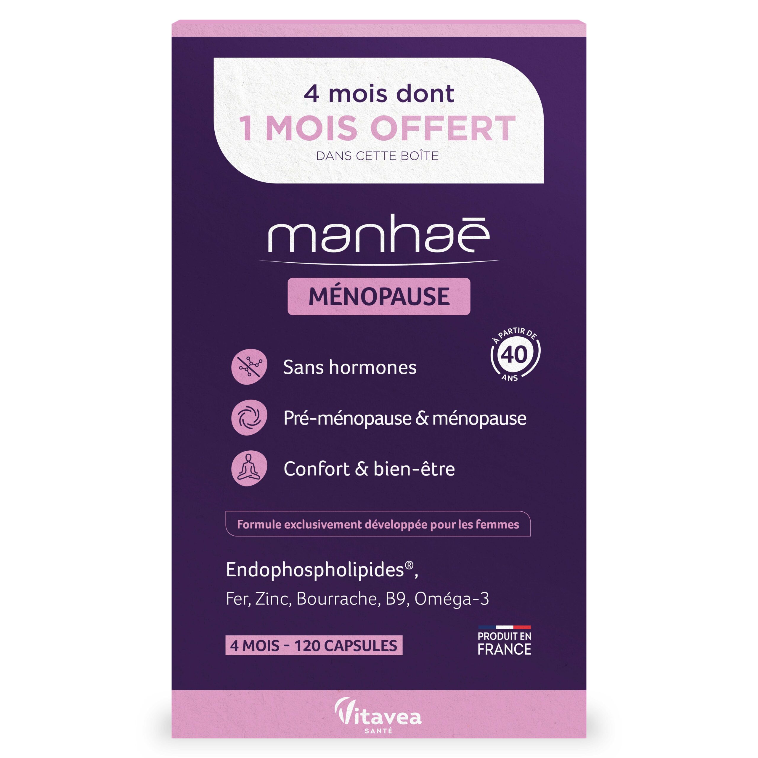NUTRISING MANHAE FEMINITY MENOPAUSE 120 CAPSULES